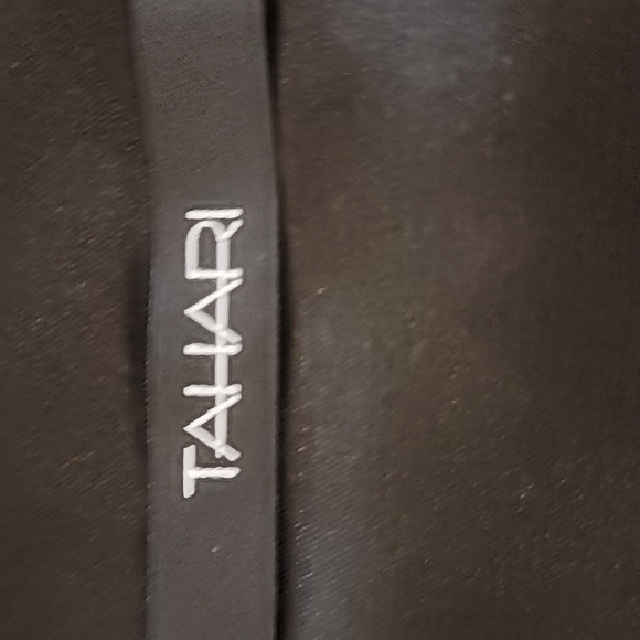 TAHARI Blakley Black and Grey Pencil Skirt Size 6 - Picture 5 of 7